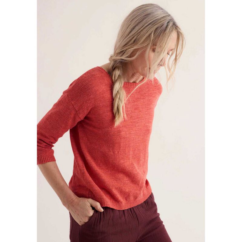 Seasalt Cornwall Knavock Jumper Plain Crab Claw image number 2